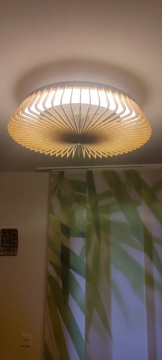 Ventilador Techo LED Madera Himalaya Mantra