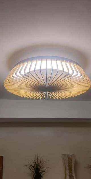 Ventilador Techo LED Madera Himalaya Mantra