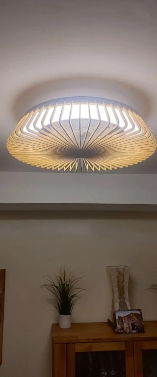 Ventilador Techo LED Madera Himalaya Mantra