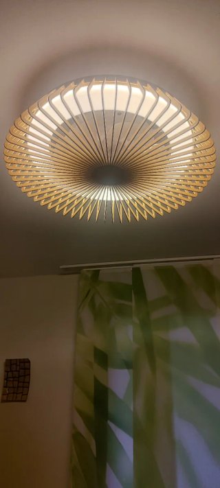 Ventilador Techo LED Madera Himalaya Mantra