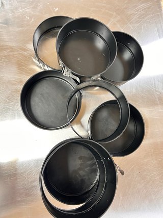 Moldes desmontables redondos