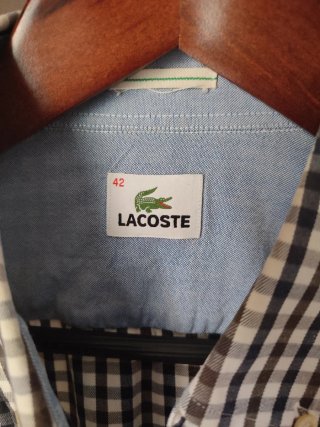 Camisa Lacoste Hombre Talla 42