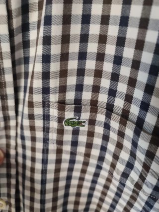Camisa Lacoste Hombre Talla 42