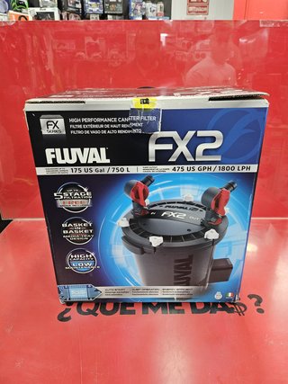 Filtro Externo Fluval FX2 / 750L, Nuevo a estrenar