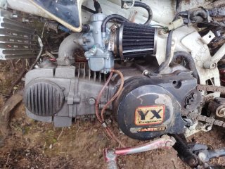 Pitbike Rebel Master 150cc Blanca