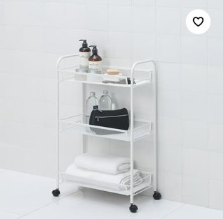 Carrito 3 estantes Ikea blanco