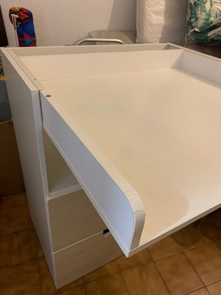 Cambiador Bebé IKEA Blanco