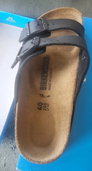 Birkenstock 40 Negro Sandalias a estrenar