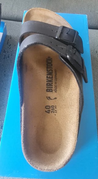 Birkenstock 40 Negro Sandalias a estrenar