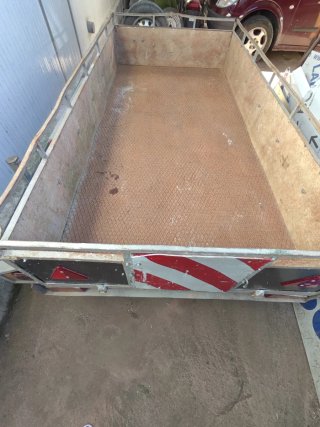 Remolque de 2 ejes 1500 kilos