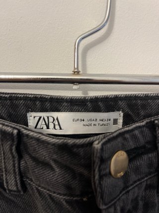 Pantalón Zara fiesta plateado
