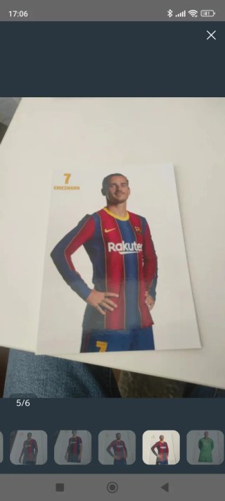 Postal Griezmann FC Barcelona