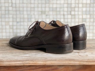 Zapatos Bally Piel Marrón Hombre - Hecho en Suiza