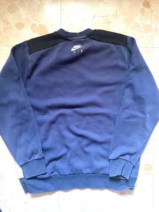 Sudadera Nike Air Azul y Negra