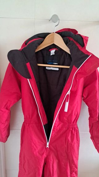 Mono de esquí rojo Wedze para niña/o