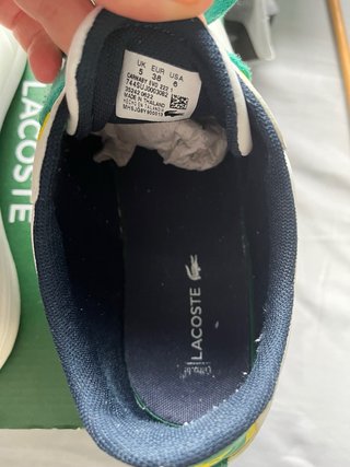 Zapatillas Lacoste Mujer Talla 38