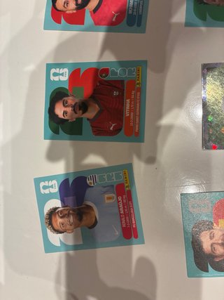 Cromos de fútbol Panini