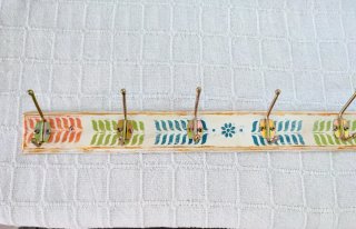 Perchero Artesanal Nórdico Boho Madera