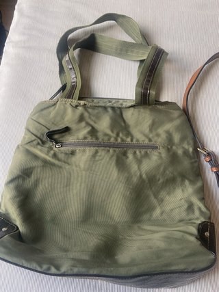 CHOLLOOO!!! Lote 2 bolsos: verde y marrón
