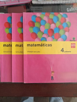 Lote de libros, 4 primaria Juntos o separados