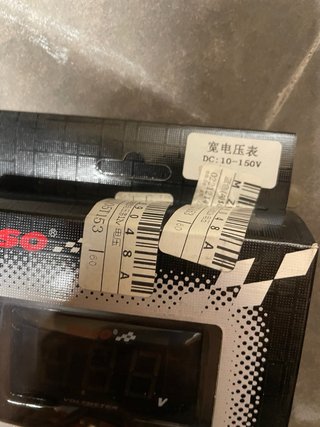 Voltímetro KOSO DC 10-150V