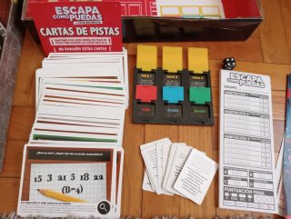Juego de mesa Escapa Como Puedas La Casa Misterios