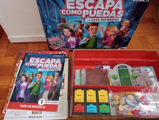 Juego de mesa Escapa Como Puedas La Casa Misterios