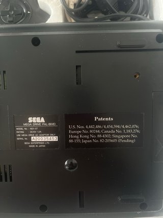 Sega Mega Drive Consola PAL-B