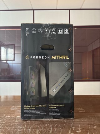 Caja PC Forgeon Mithril ARGB Mesh ATX