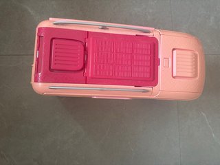 Súper caravana Barbie rosa con piscina
