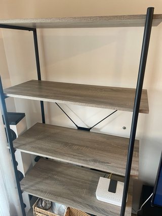 Estantería Vandborg Madera y Metal