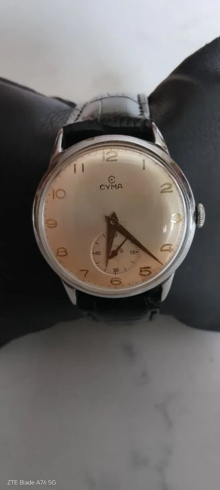 Orologio Cyma carica manuale revisionato