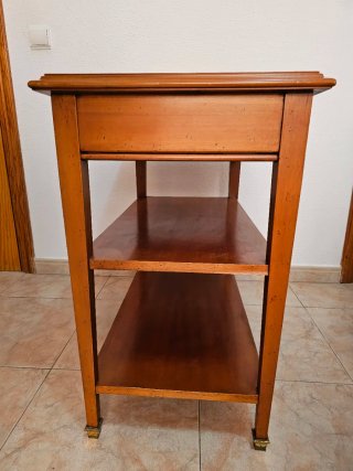 Mesa auxiliar/recibidor madera