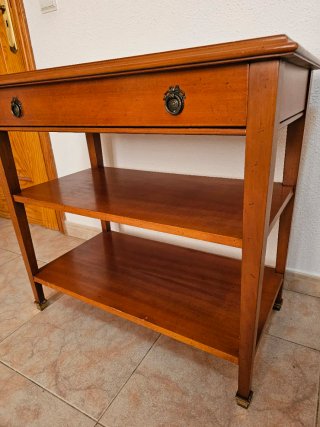 Mesa auxiliar/recibidor madera