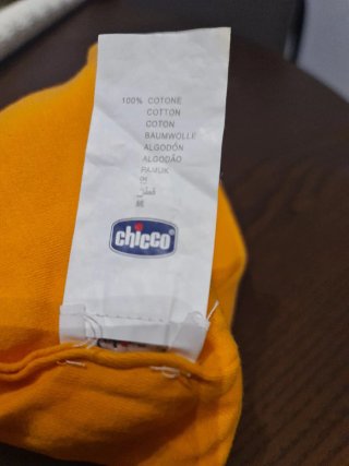 Cappellino Chicco cotone giallo 46cm
