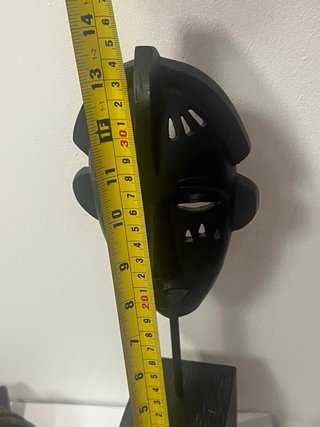 Lote Máscaras y Figuras Decorativas Madera