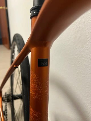 Bicicleta Orbea H60 Talla 53 Naranja