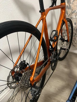 Bicicleta Orbea H60 Talla 53 Naranja