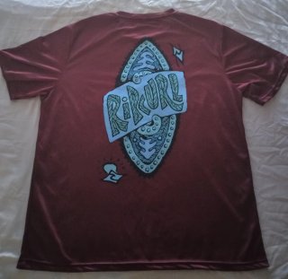 Camiseta granate  Rip Curl XL
