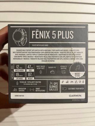 Reloj Garmin Fenix 5 Plus Verde y Rojo