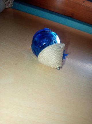 Peonza Diamante Profesional Azul