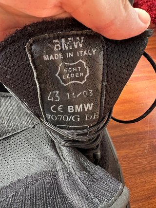 Botas Moto BMW Motorland Talla 43