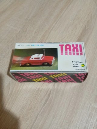Taxi Giocattolo in Latta MF 713
