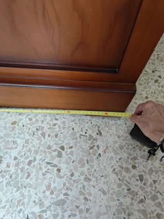 Mueble TV madera cerezo