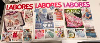 3 revistas LABORES DEL HOGAR