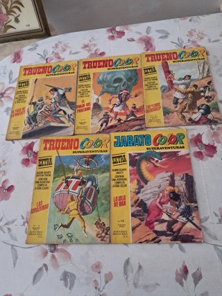 Revistas capitan trueno y jabato
