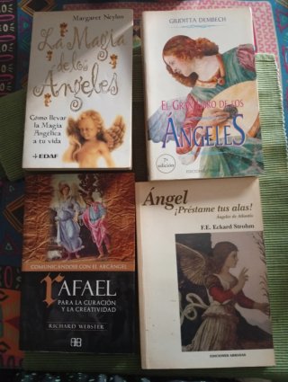 Libros de ángeles, precio todos juntos