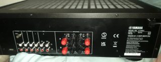 Amplificador Yamaha A-S201 Negro