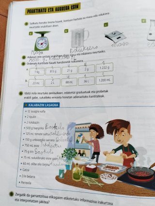 Ingurunearen Ezagutza 5, Hirugarren Zikloa, Leh...