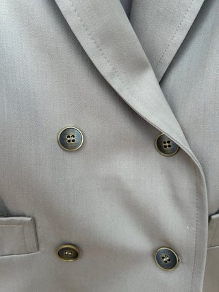 Americana Beige T44 Hecha a Mano